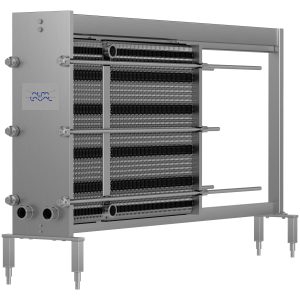 Alfa Laval Hygienic WideGap heat exchanger for products containing fibers and particulates
