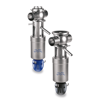 Alfa Laval tank outlet mixproof valve for sanitary process tank applications