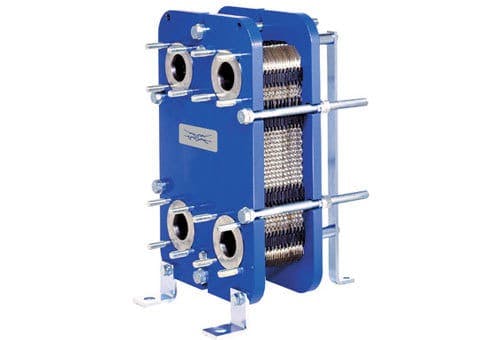 TS6 sanitary heat exchanger for brewery and process cooling applications
